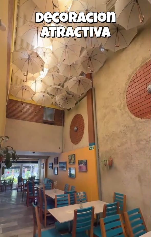 Uno de los ambientes del restaurante